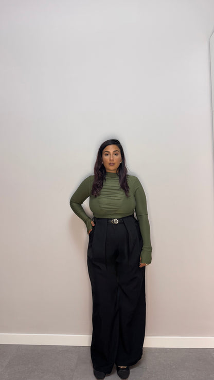 Pantalone Iconico Nero 18186