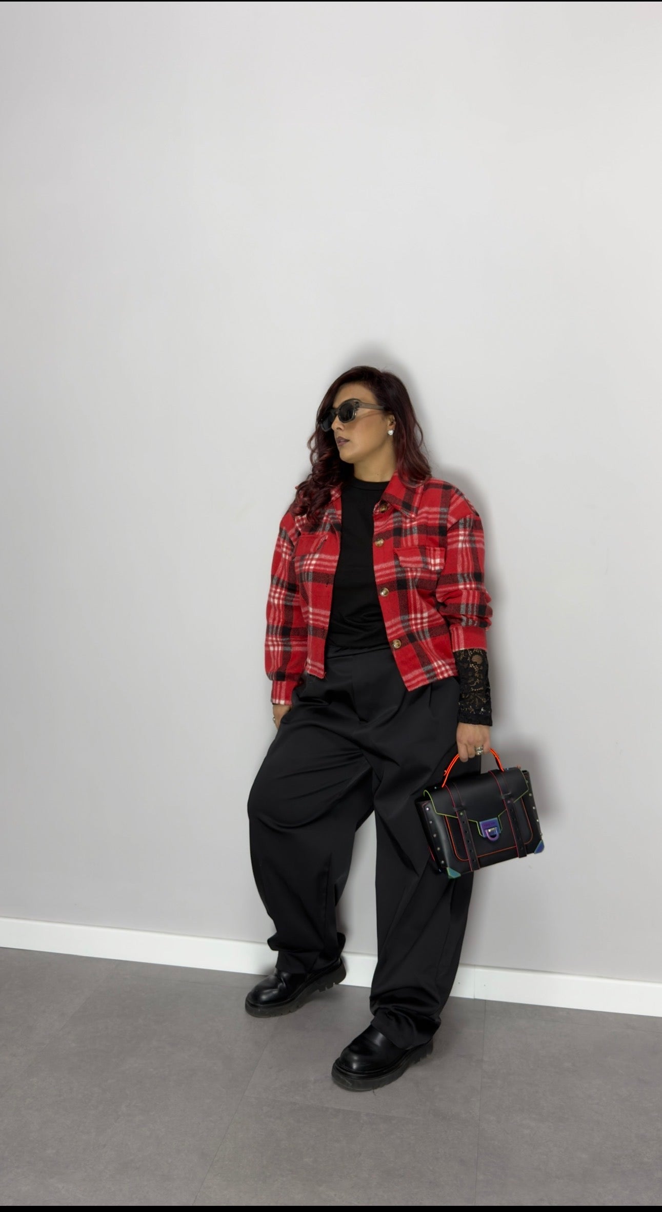 Camicia Suave Flanella Rossa CF44