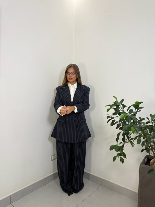 Tailleur Authority blu