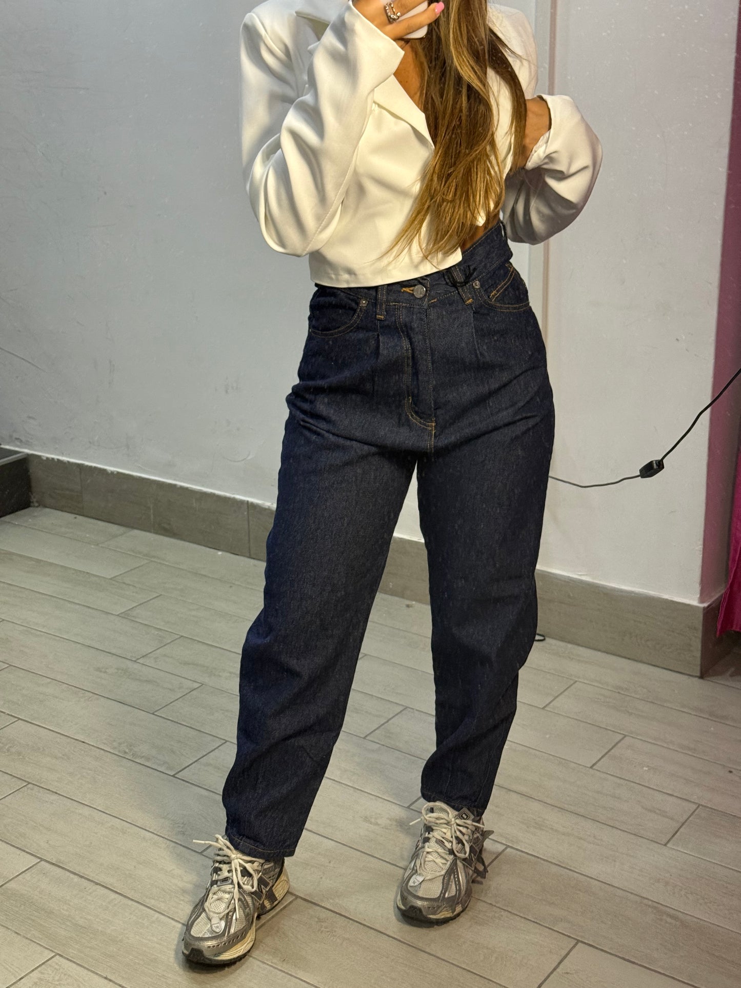 jeans blu scuro 6199