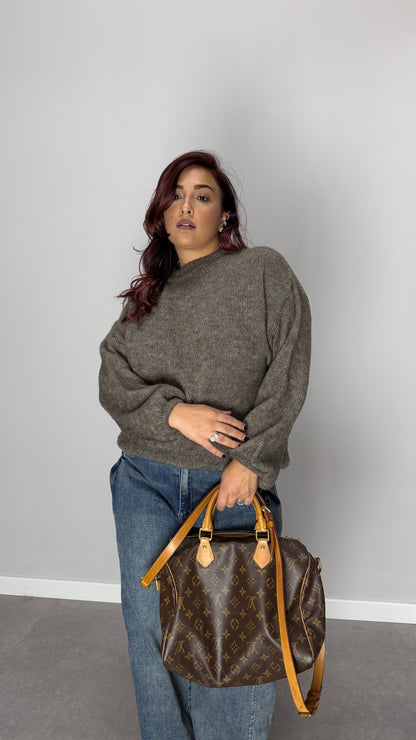 Maglioncino Flow Fango in Lana Ds 2412