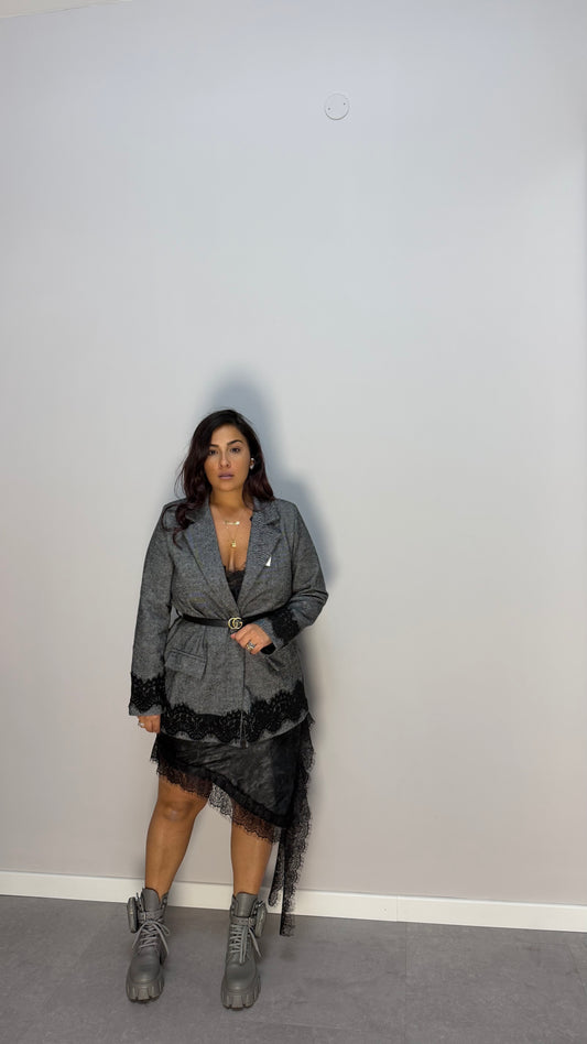 Giacca Filigrana in Lana 7920