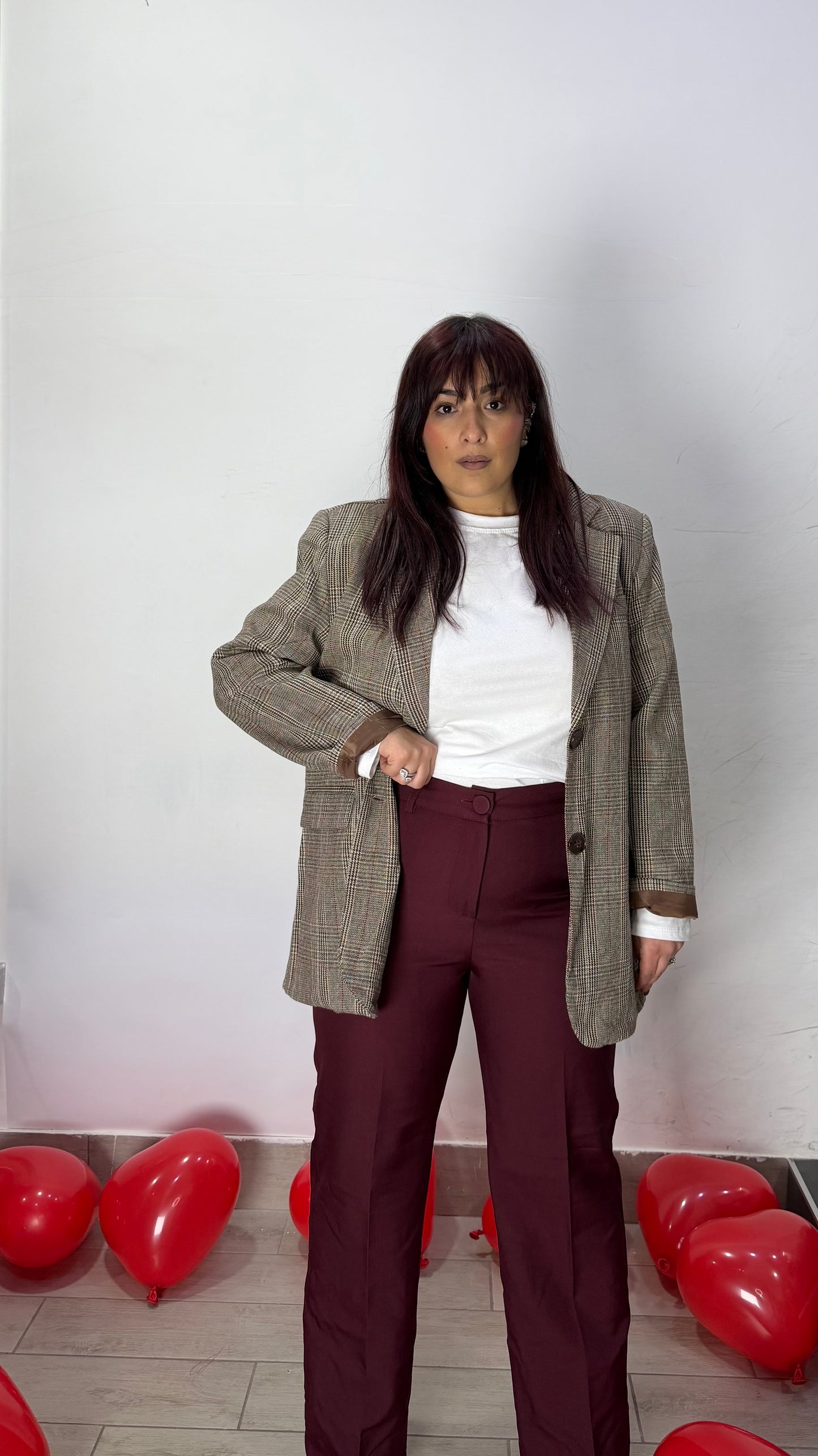 Pantalone Diplomat Bordeaux 8090
