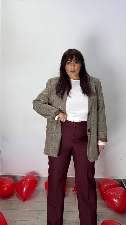 Pantalone Diplomat Bordeaux 8090