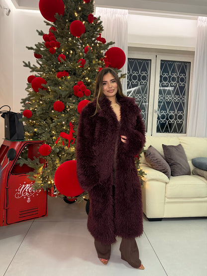 Ecofur Mongolia Bordeaux Lunga 66056