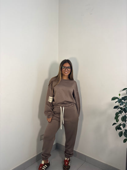 Coordinato Comfy Tortora 9875