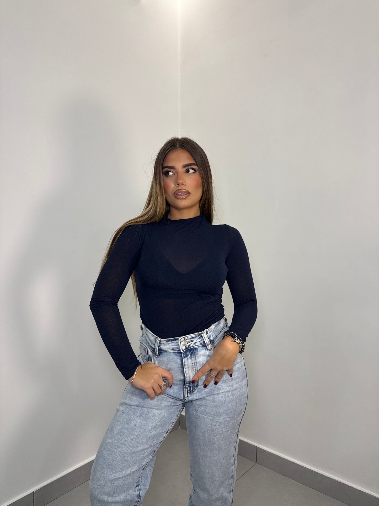 Shirt Velatissime Cashmere Blu 28150