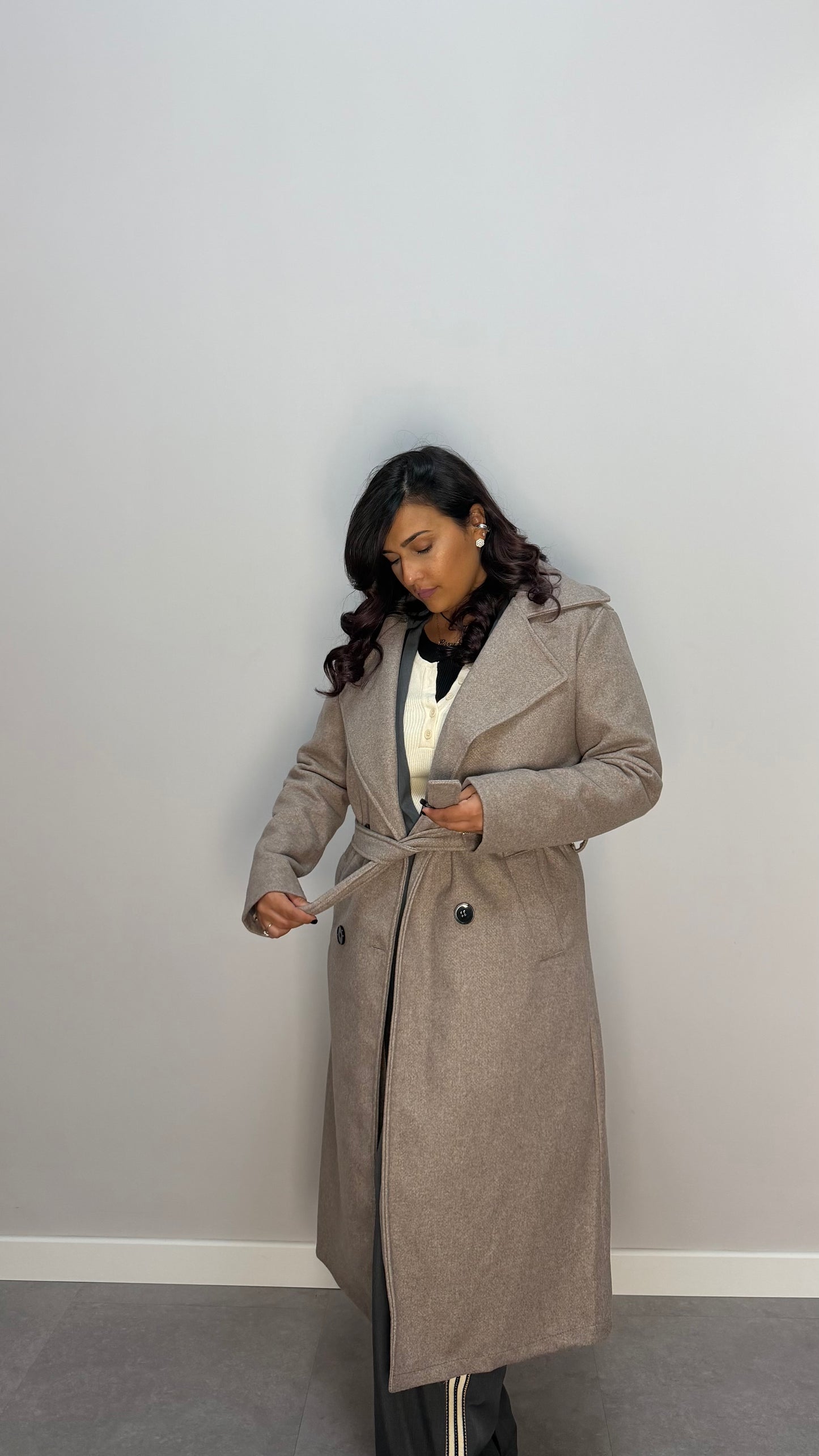 Cappotto metropoli beige 8505