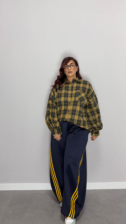 Pantalone in tuta ballons Adid con strisce Gialle HX7626