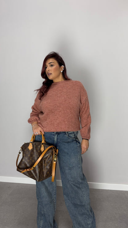 Maglioncino Flow Rosa in lana Ds2412