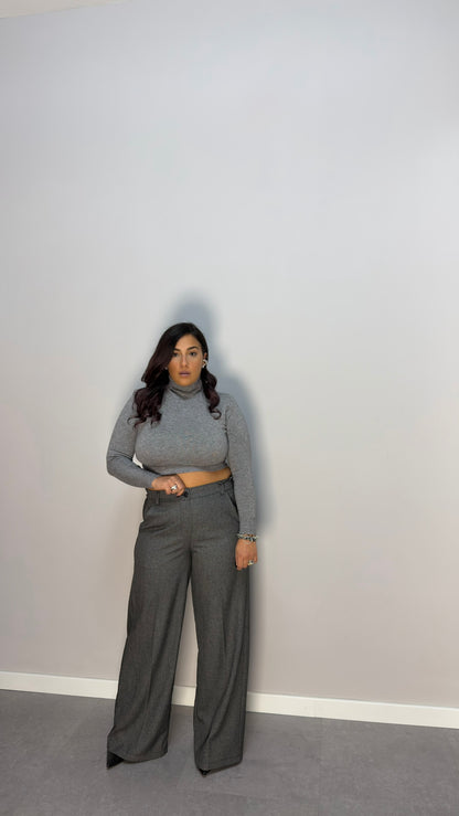 Maglioncino Bruma lana rasata grigio EM2020