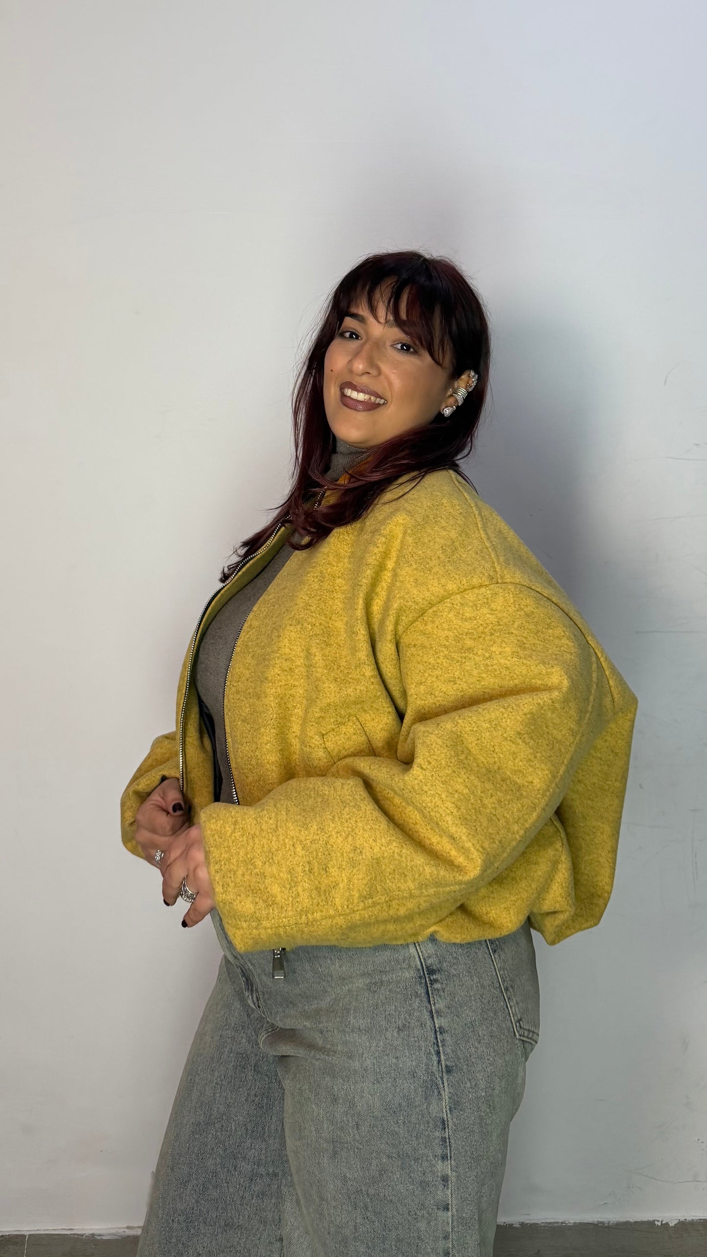 Bomber Dalia Senape SWD6790