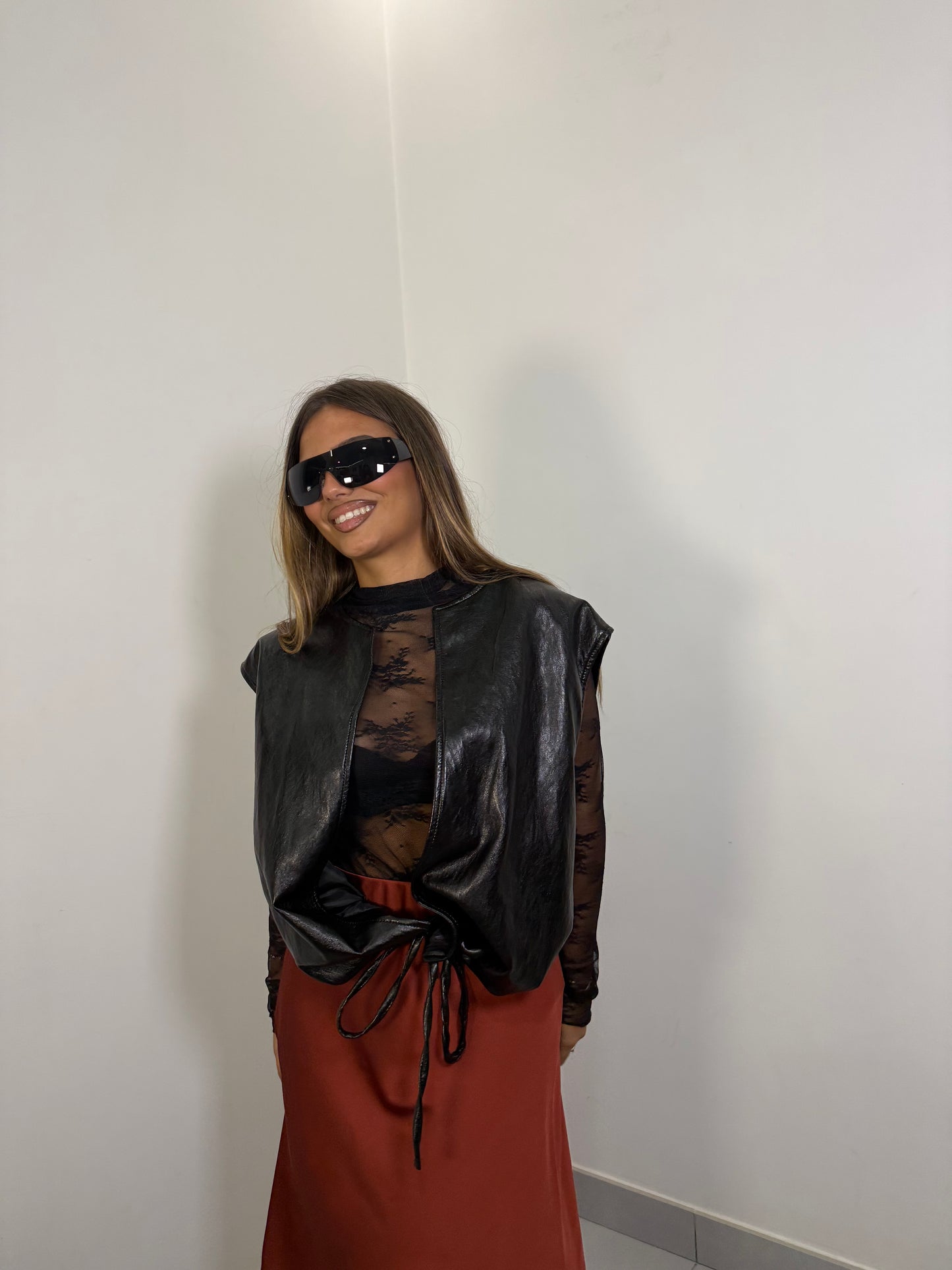 Gilet Rock ecopelle 2615