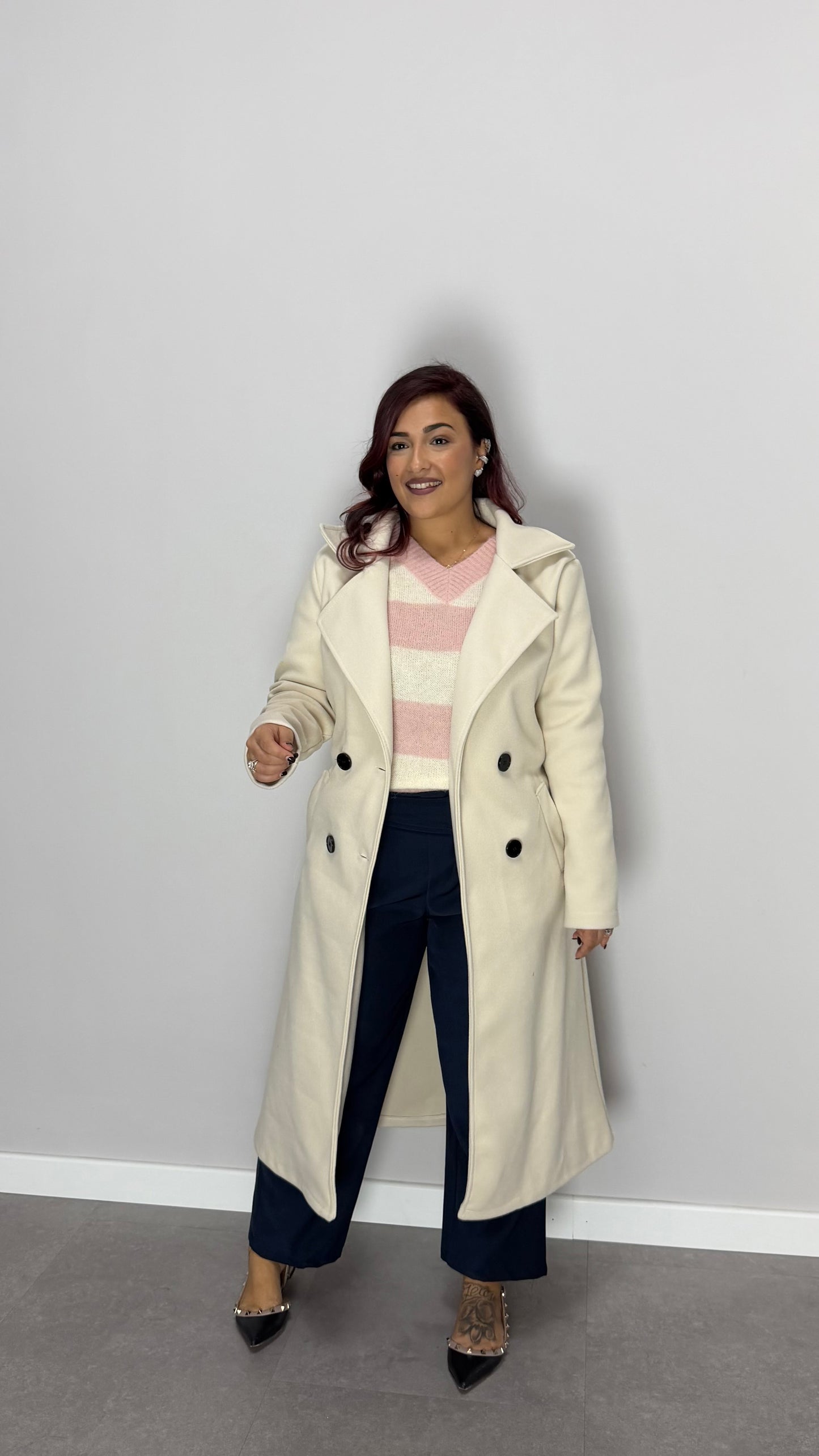 Cappotto Metropoli Panna 8505