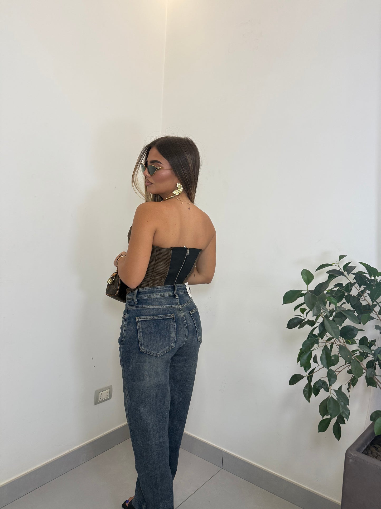 Jeans Sixte Top Quality con Foulard 3801