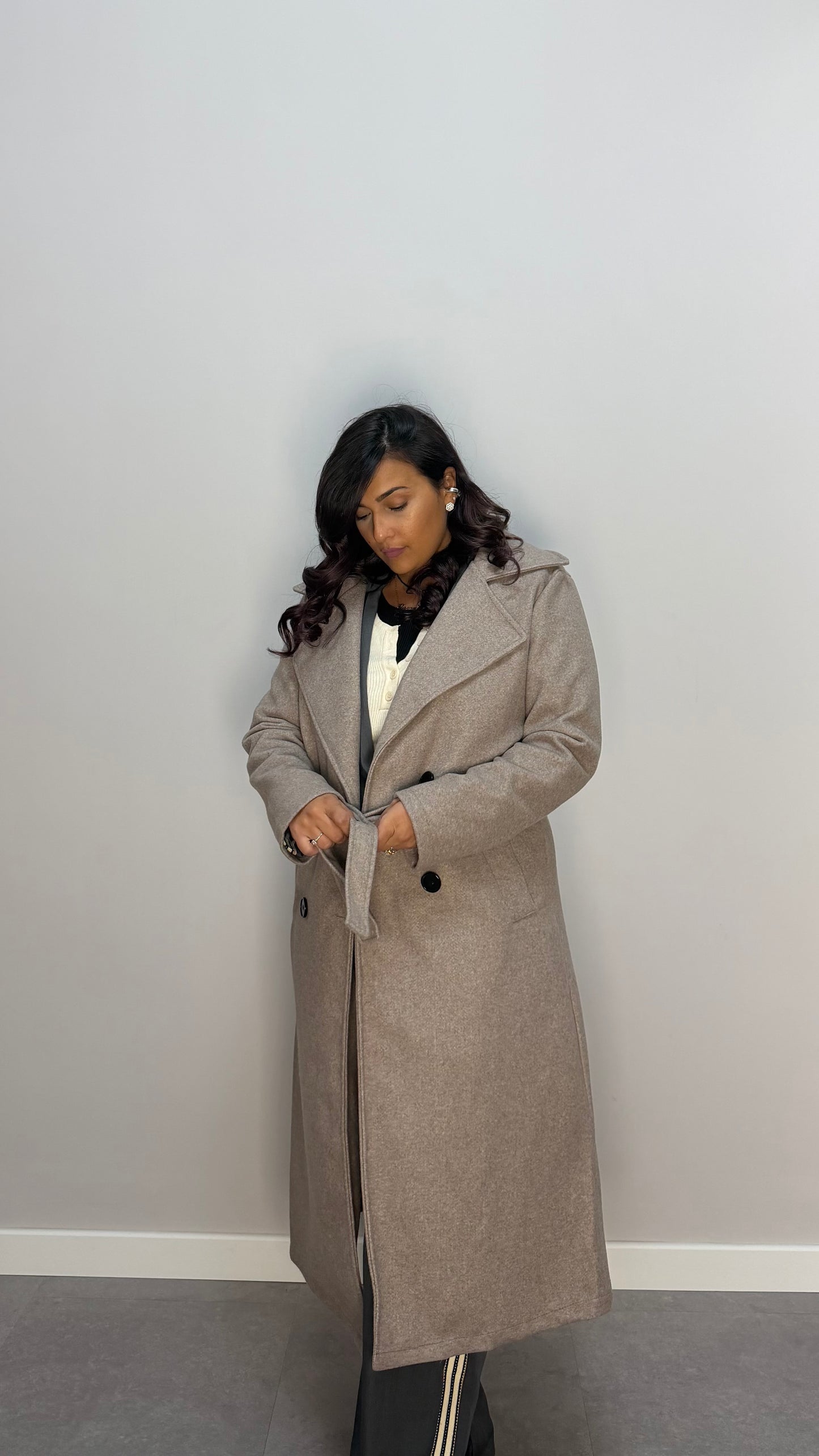 Cappotto metropoli beige 8505