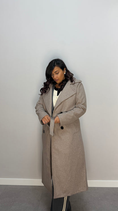 Cappotto metropoli beige 8505