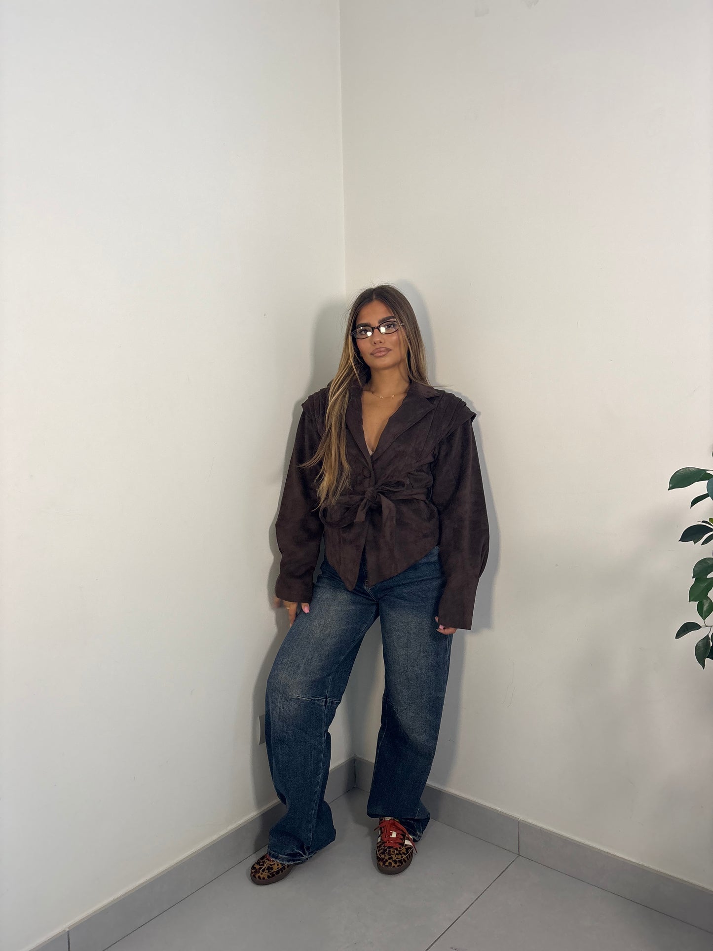 Giacca Deer marrone 2892