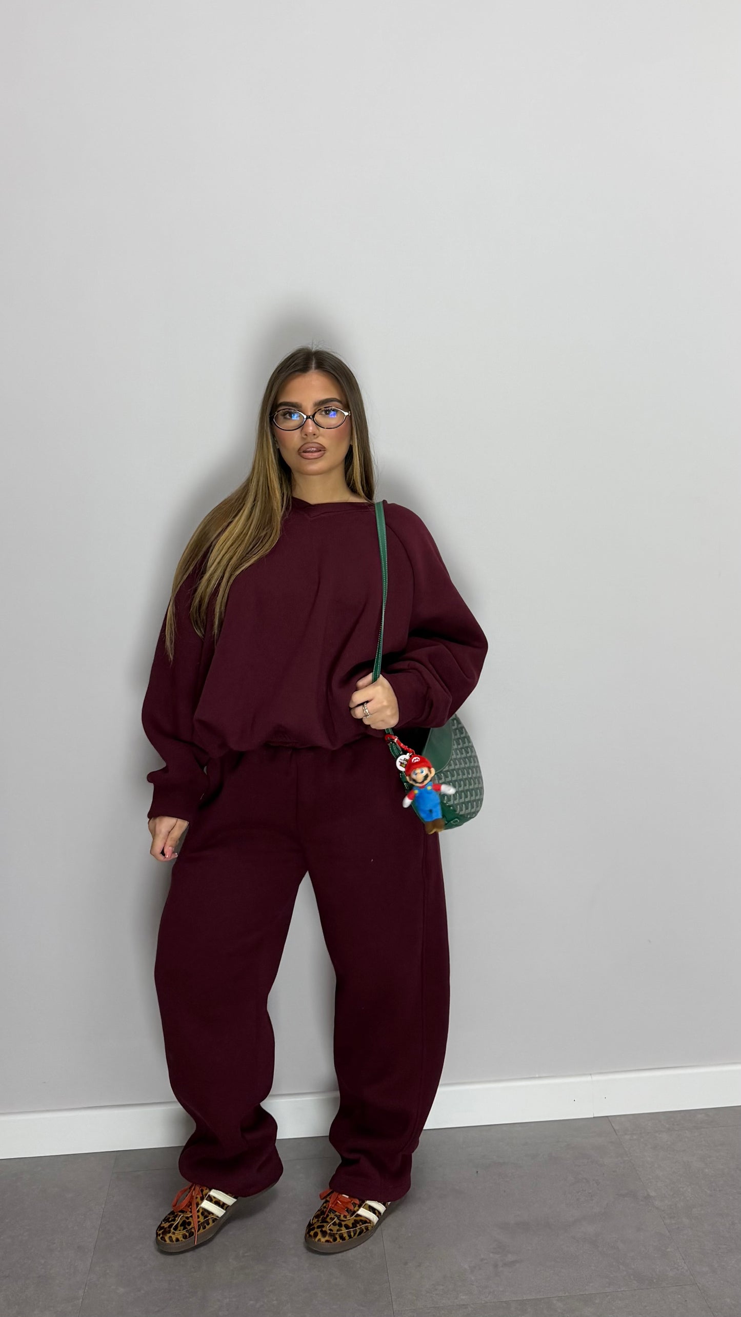 Coordinato Lovina in Tuta Bordeaux L100
