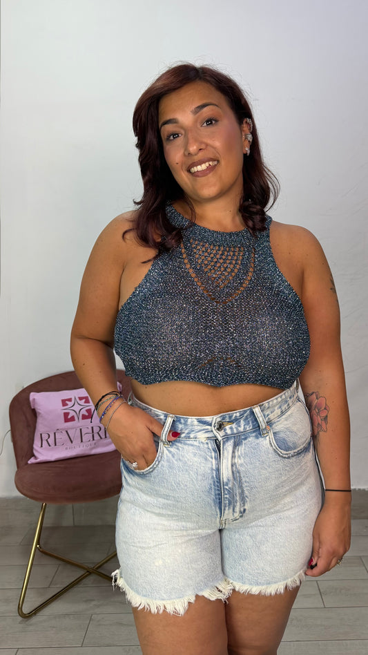 Top Dalia Ottanio ad uncinetto 23395