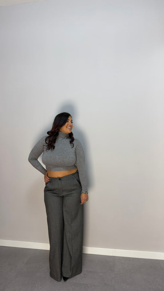 Maglioncino Bruma lana rasata grigio EM2020