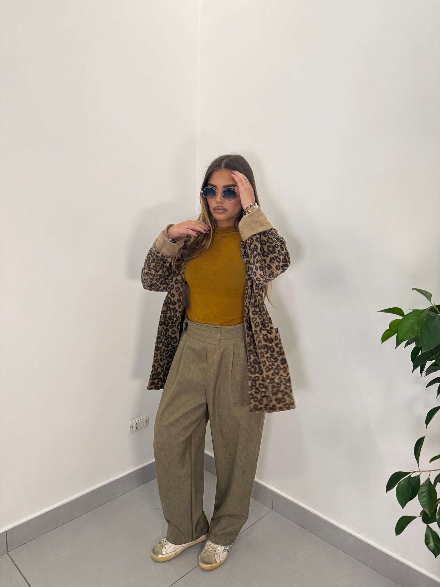 Giacca Giada Maculata un bottone  35116