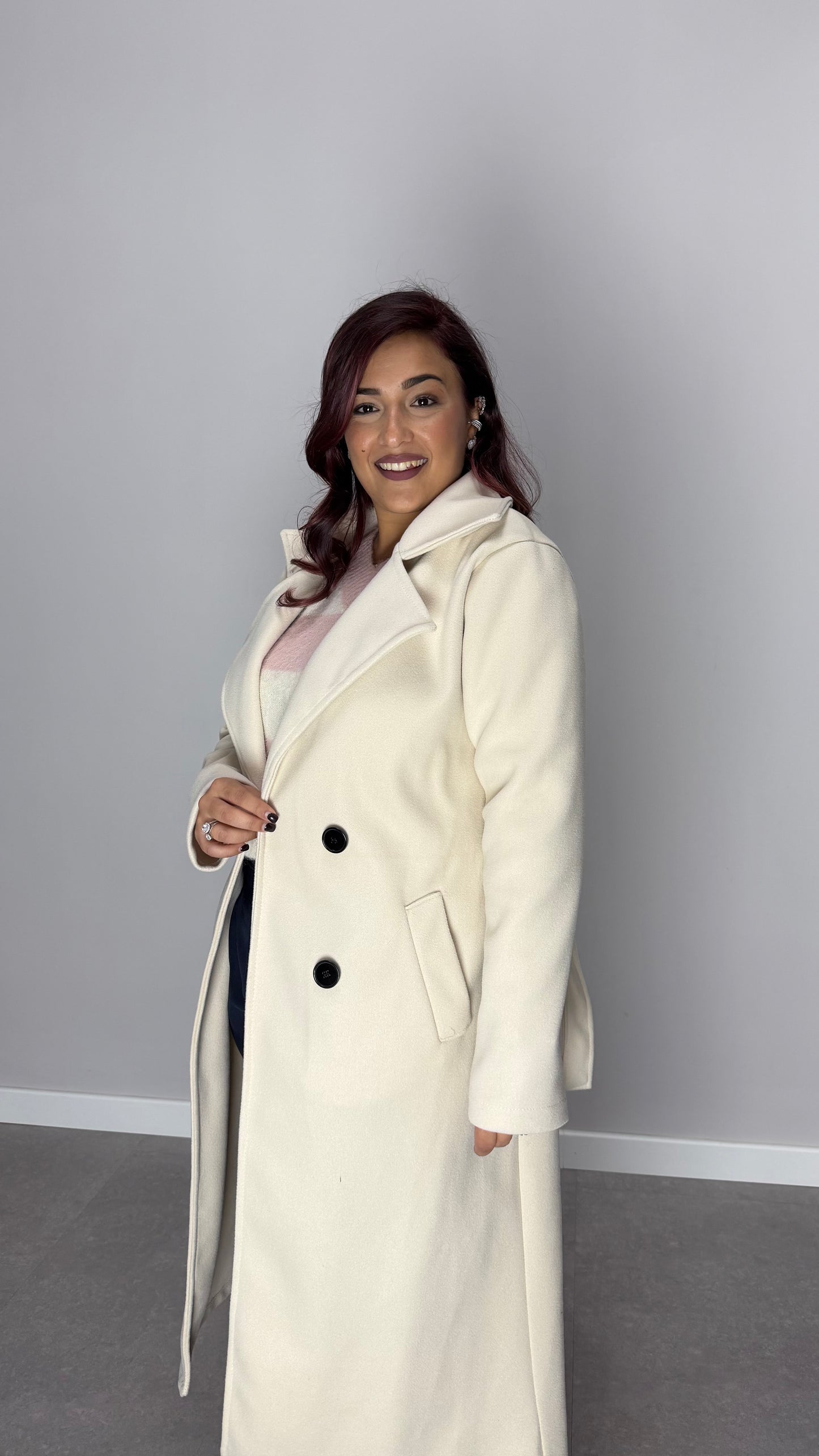 Cappotto Metropoli Panna 8505