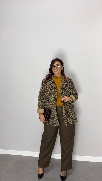 Giacca Giada Maculata un bottone  35116