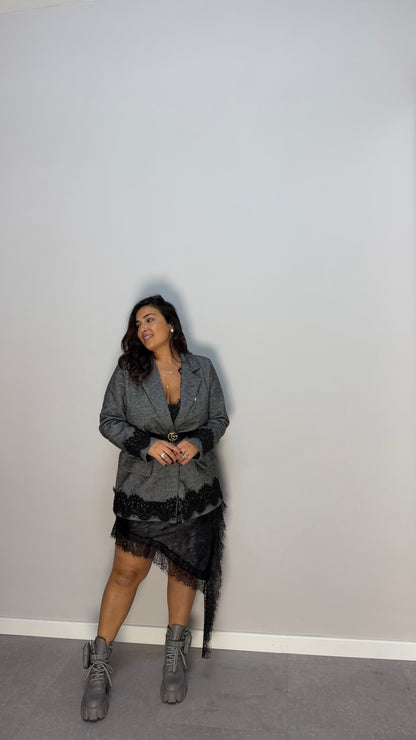 Giacca Filigrana in Lana 7920