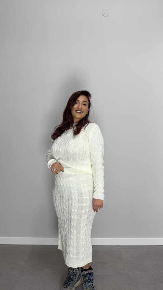 Coordinato Camille Set Bianco