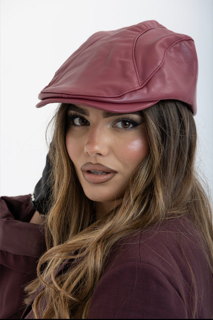 Coppola in pelle Bordeaux