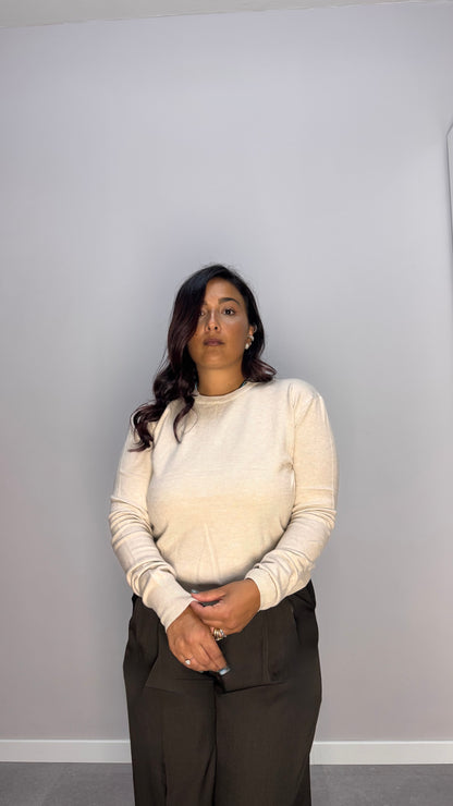 Pullover Softy Beige H16-25