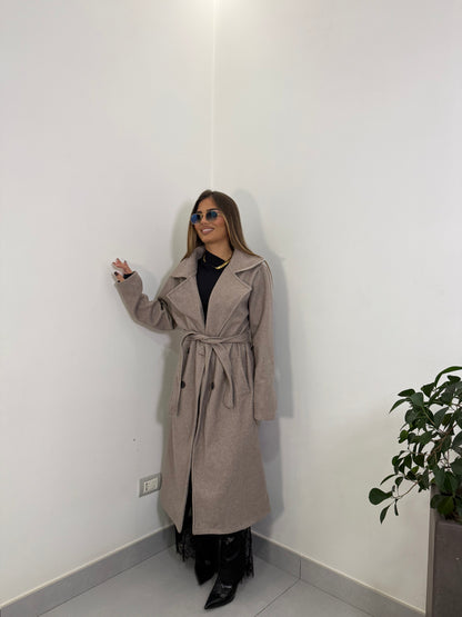 Cappotto metropoli beige 8505