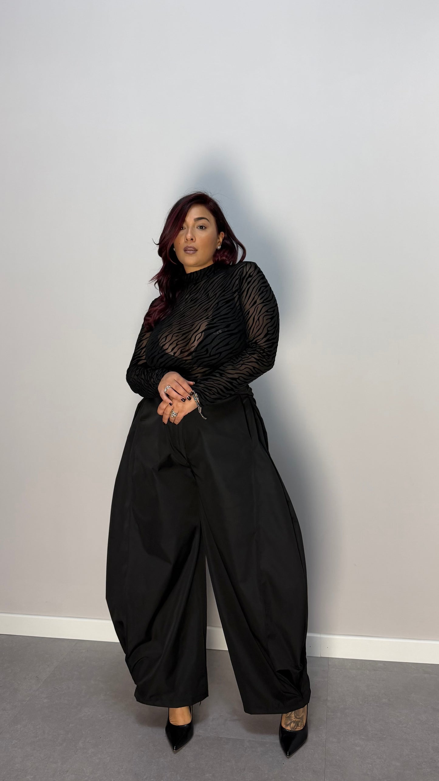 Body Veleid Zebra nero 16558