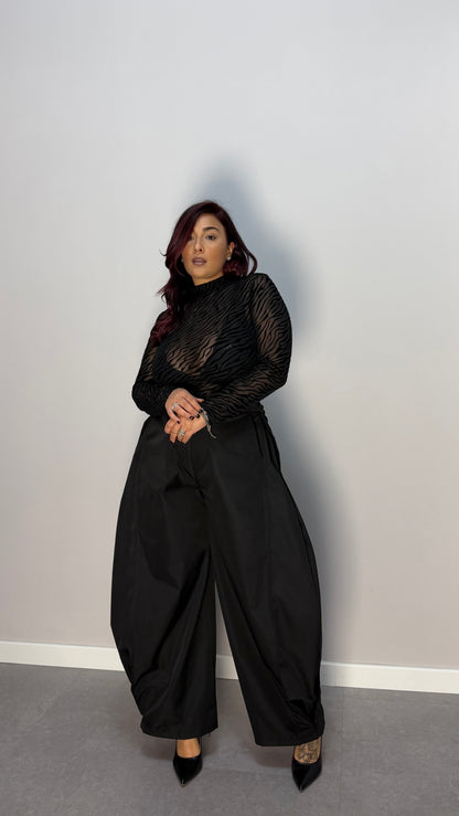 Body Veleid Zebra nero 16558