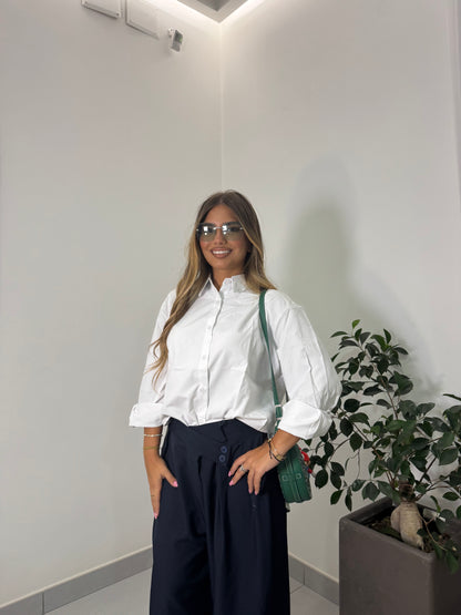 Camicia Oxford bianca G322