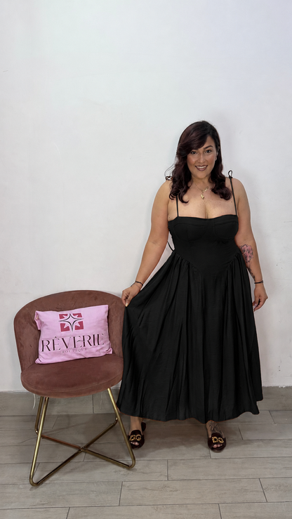Dress Flora Nero 6005