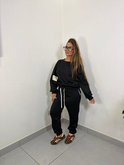 Coordinato Comfy Nero 9875