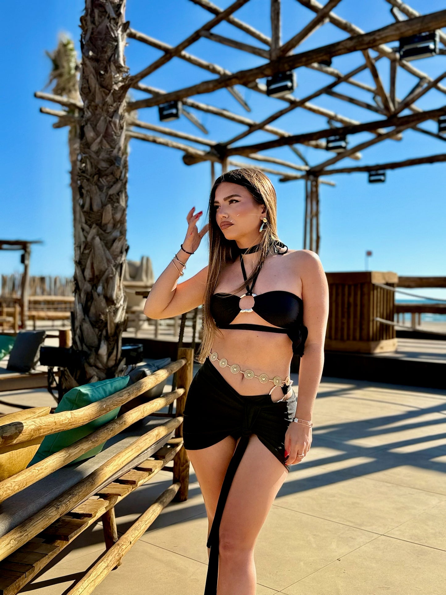 COORDINATO ELETTRA NERO