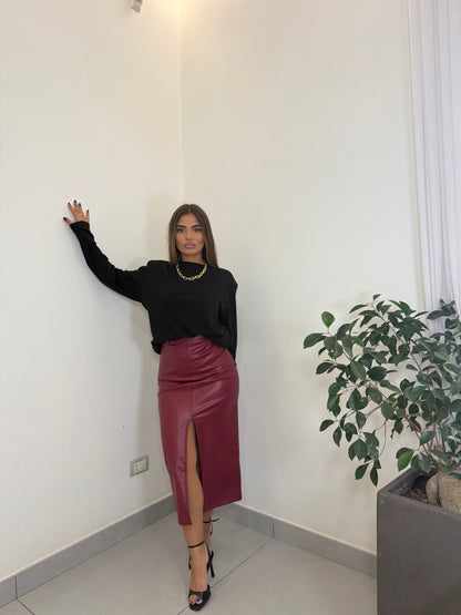 Gonna Rebel Bordeaux In pelle 2795