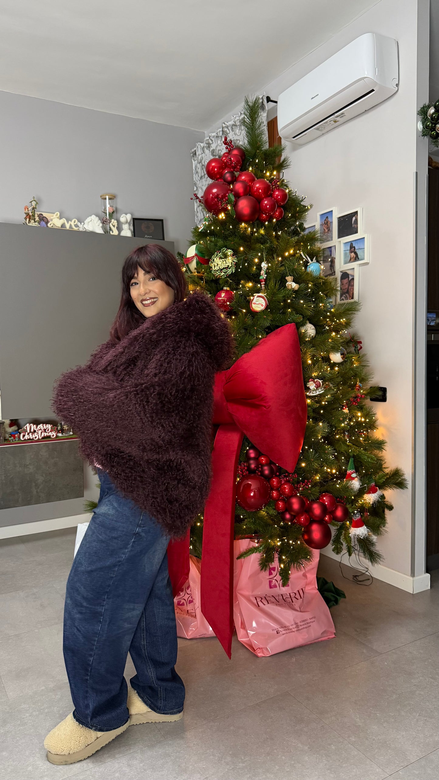 Ecofur Mongolia Bordeaux 66057