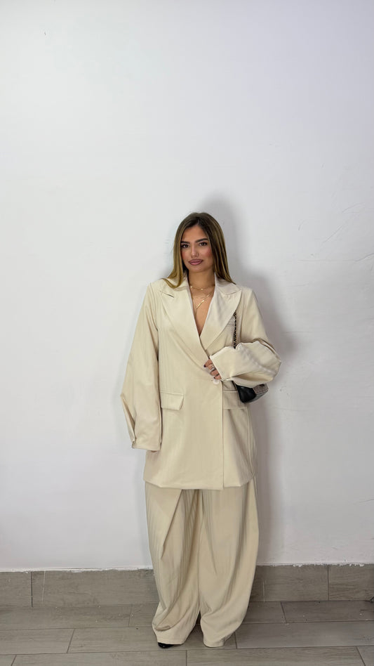 Tailleur Ombre a righe 88781