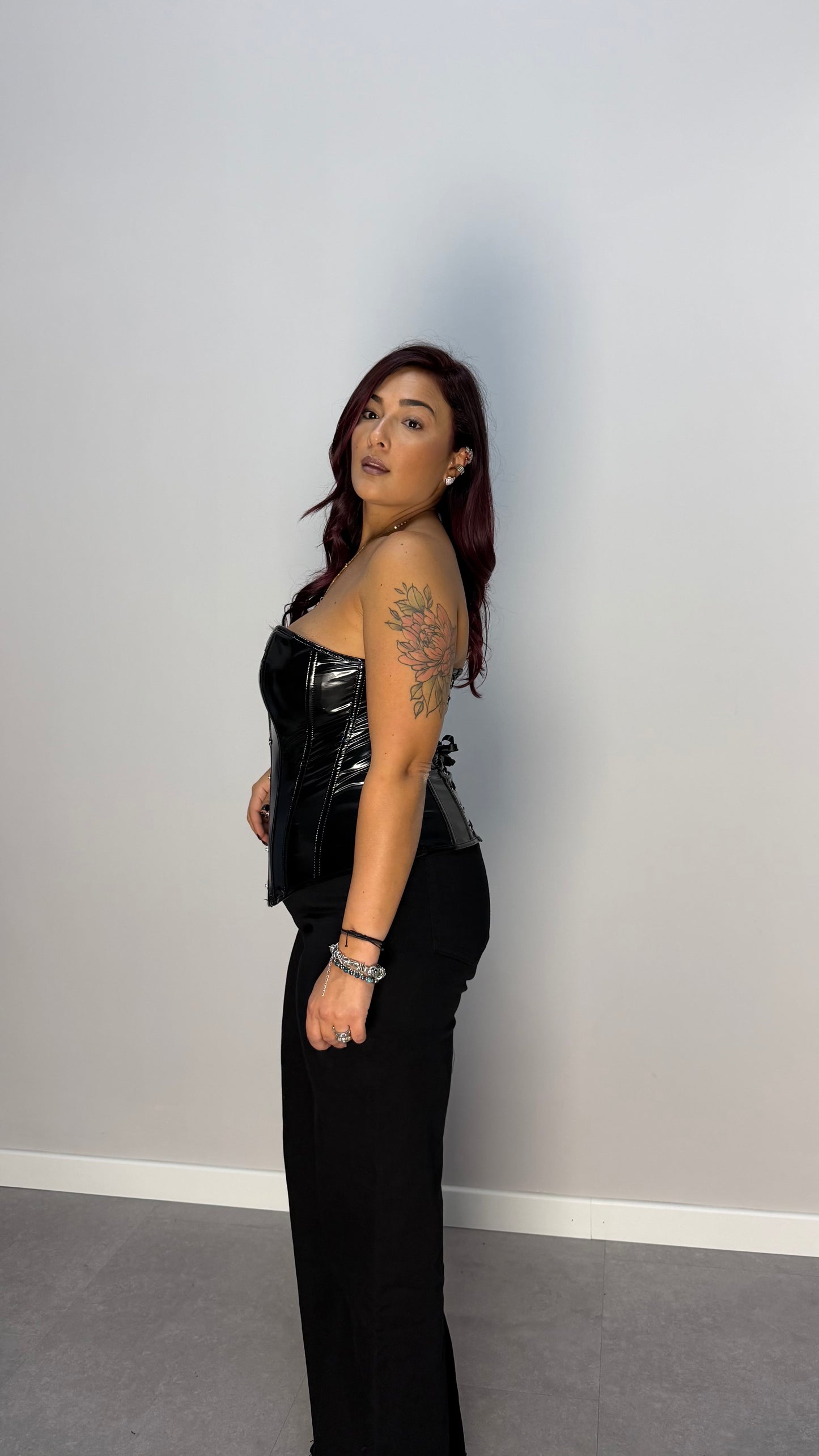 Top Black Widow steccato 3033