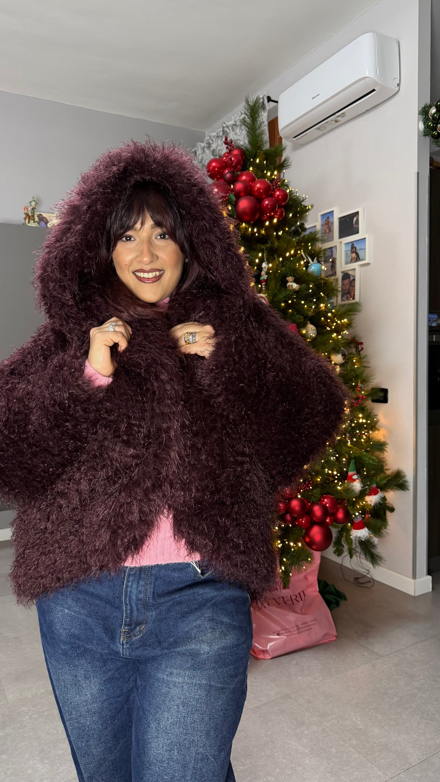 Ecofur Mongolia Bordeaux 66057