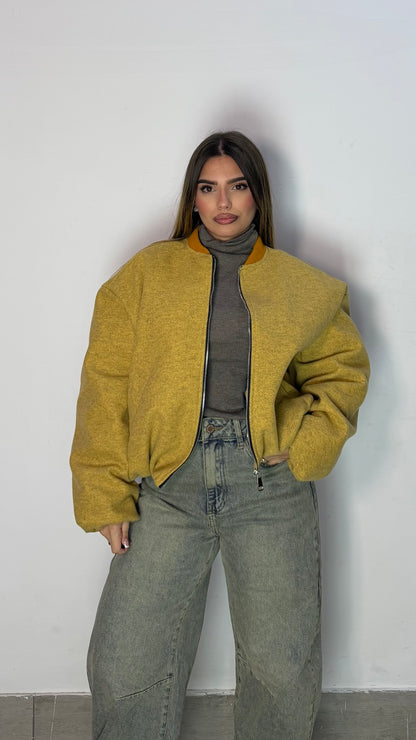 Bomber Dalia Senape SWD6790