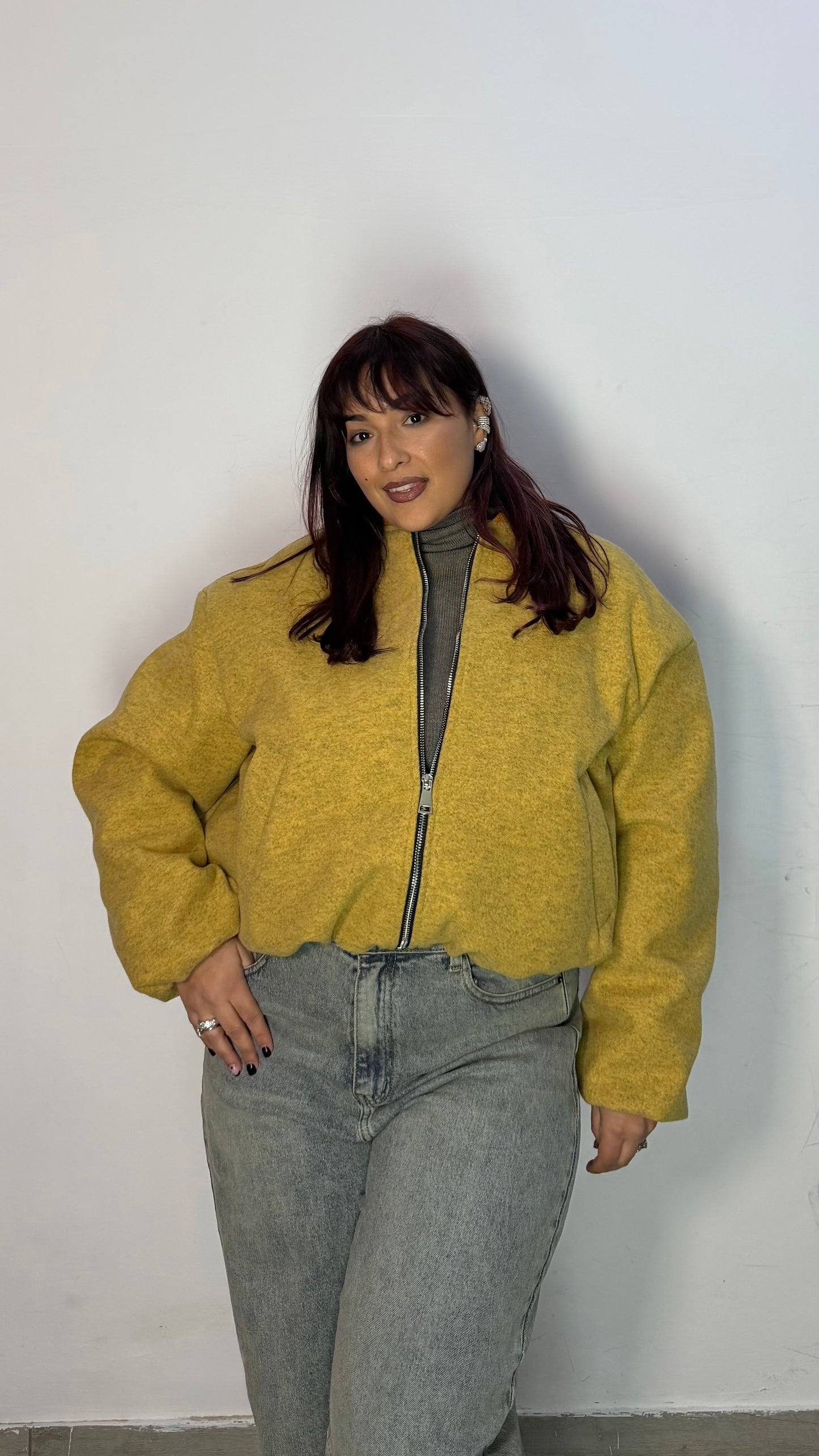 Bomber Dalia Senape SWD6790