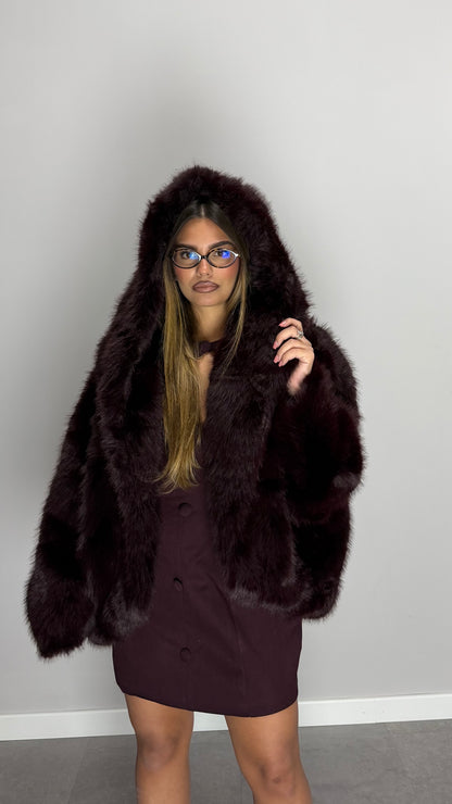 Ecofur Cortina Bordeaux 16005