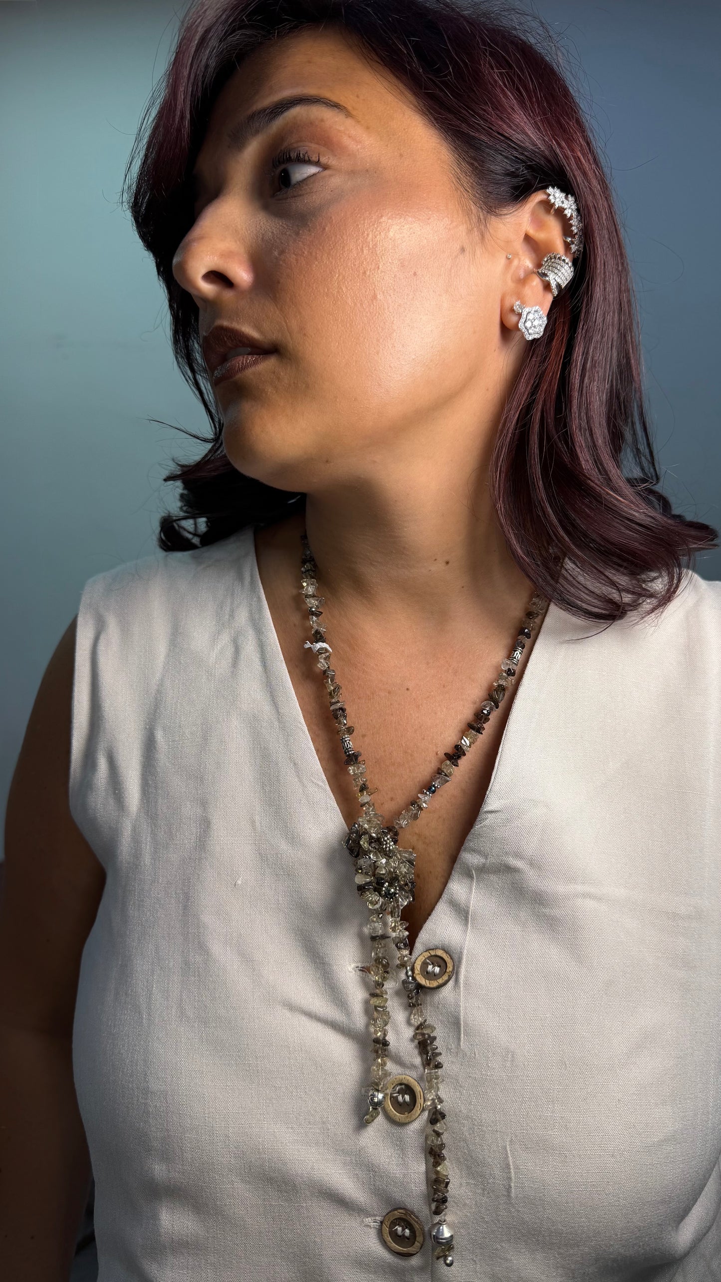 Collana Infinity Verde