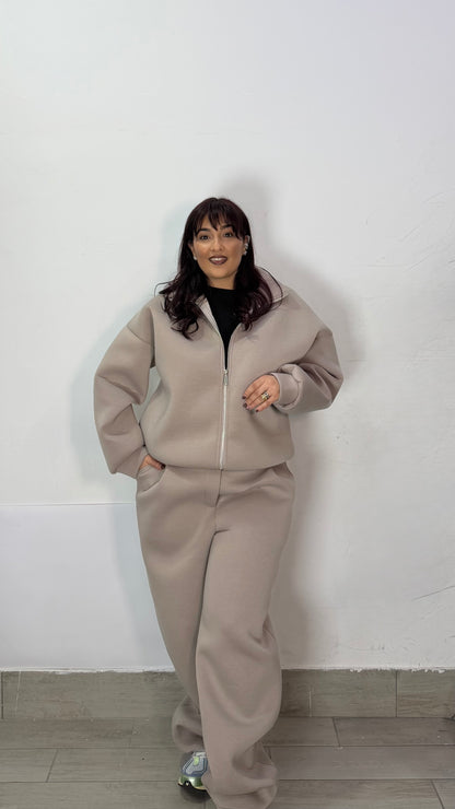 Coordinato in Tuta Bronx Fango in Neoprene 8607-1787