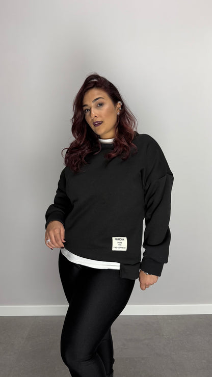 Felpa Mia Felpata Nera FMF44